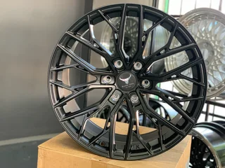 20”6X139 4X4 Bakkie Mags Black Toro Satin Black with 9.0J ET15 marked at R15000#BT520