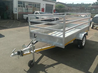 3 Meter Single Axle Braked Cargo Trailers (Galvanized)