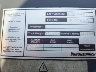 MAJOR PRICE CUTS!!! Jungheinrich 2Ton Gas Forklift SPOOKY SPECIAL