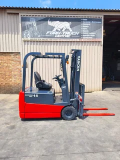 Major Price Cuts!!! Nichiyu 1.5t Electric 3 Wheeler Forklift