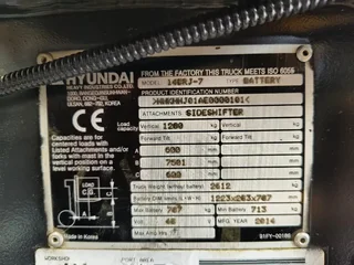 HUGE YEAR END SALE!!!HYUNDAI 1.4T REACH TRUCK