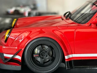 Porsche RWB red 1:18 scale GT SPIRIT