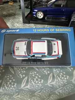 BMW 3.0 CSL &#34;12 HOURS OF SEBRING&#34; 1:43 SPARK MODELS