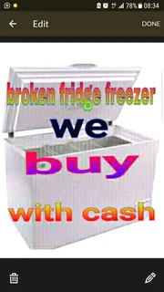 CASH FOR BROKEN FRIDGE FREEZER