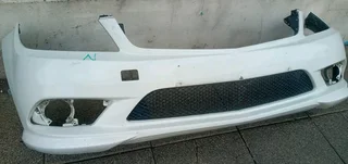 Front Bumper Middle Grille Perface W 204 Mercedes Benz