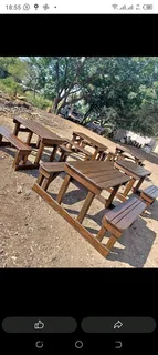 4 seater restaurant benches available for cash on delivery we charge extra delivery fee