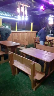 6 seater restaurant backrest benches available for cash on delivery we charge extra delivery fee