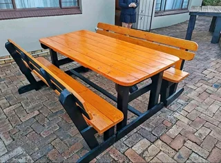 6 seater restaurant backrest benches available for cash on delivery
