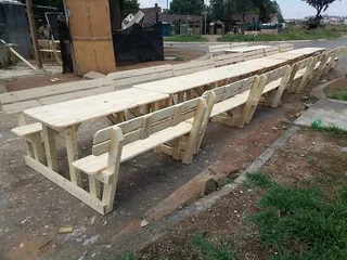 6 seater restaurant backrest benches available for cash on delivery we charge extra delivery fee