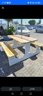 6 seater restaurant benches available for cash on delivery we charge extra delivery fee