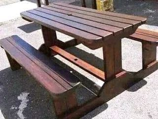 6 seater restaurant benches available for cash on delivery we charge extra delivery fee