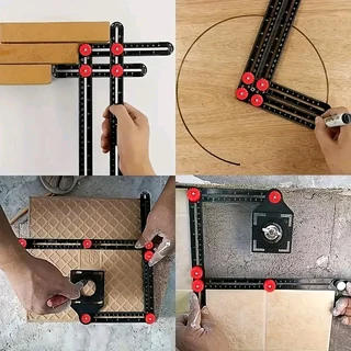 Movable Multi-Angle Measuring Ruler