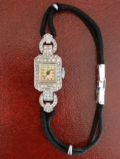 Extremely Rare 1920&#39;s Antique &#39;Avia&#39; 15 Jewels IRi 22 Gold &amp; Diamonds (60)World War