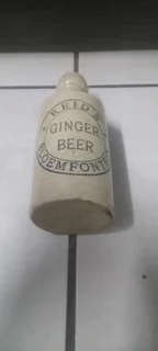 Old Collectable Reid&#39;s Bloemfontein Ginger Bottle