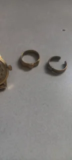 Ladies Citizen 17 Jewels Watch With Gold Ring &amp; Toe Ring