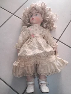 Collectable Rare Vintage Porcelain Doll