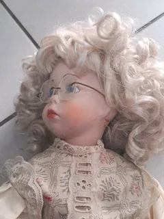 Collectable Rare Vintage Porcelain Doll