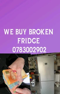 Cash for broken fridge