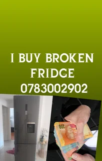 Sell me your broken fridge