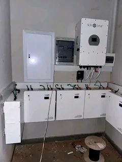 Inverters,Grid, solar panels
