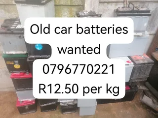 Old Car and Truck Batteries Wanted!!!!!!!!!
