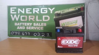 619 Recon Exide Car Battery.