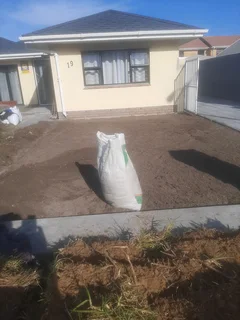 Supply grass and top soil