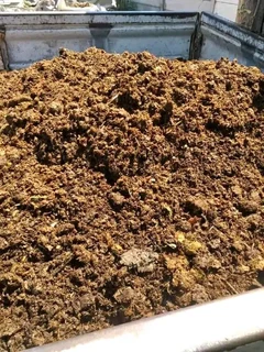 Compost and topsoil