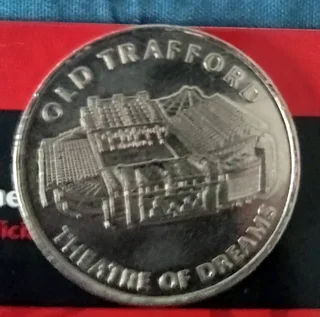 MANCHESTER UNITED collectors coin