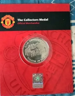 MANCHESTER UNITED collectors coin