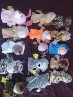 Cute hand puppets