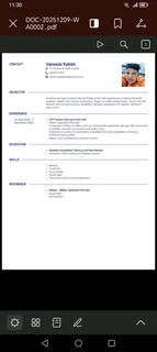 Pastry Chef looking for a job