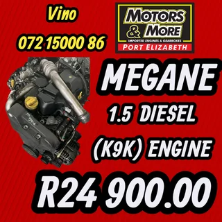 Megane 1.5 Diesel (k9k) Engine-