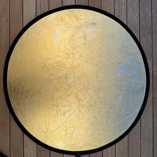Circular Reflektor gold/silver