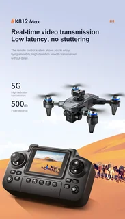 K812 Max Quadcopter Drone 4k Dual Camera