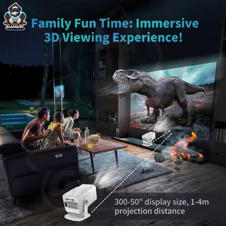 HCS350PRO Bluetooth Smart WiFi Portable Projector