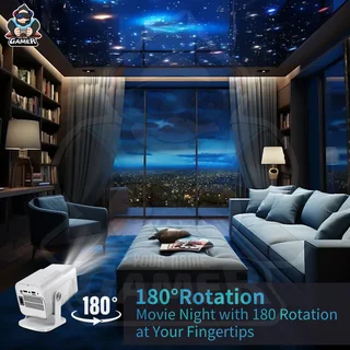 HCS350PRO Bluetooth Smart WiFi Portable Projector