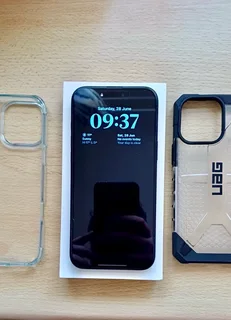 iPhone 16 pro max 256GB Titanium Black (As New)