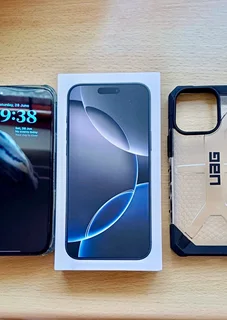 iPhone 16 pro max 256GB Titanium Black (As New)