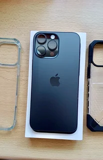 iPhone 16 pro max 256GB Titanium Black (As New)