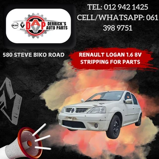 Renault Logan 1.6 8V Stripping for parts