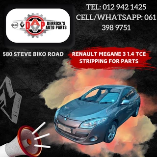 Renault Megane 3 1.4 tce Stripping for parts