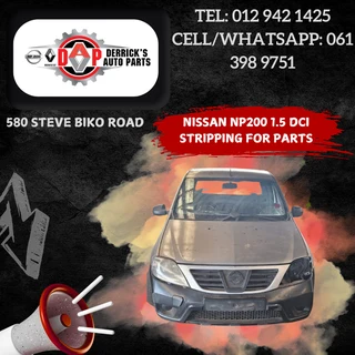 Nissan NP200 1.5 DCI Stripping for parts