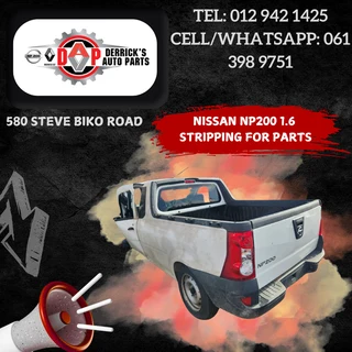 Nissan NP200 1.6 Stripping for parts