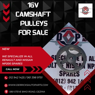 16V Camshaft pulleys for sale