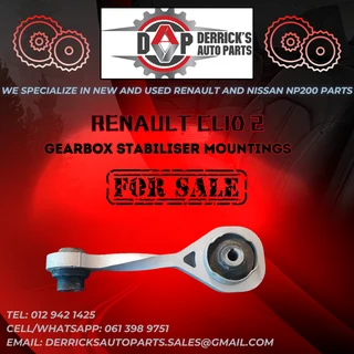 Renault Clio 2 Gearbox stabilizer mounting for sale