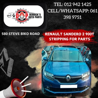 Renault Sandero 2 900T Stripping for parts