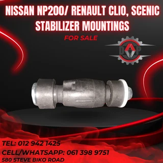 Renault Clio, Scenic/ Nissan NP200 stabilizer mountings for sale