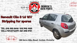 Renault Clio 3 1.6 16v Stripping for parts