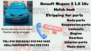 Renault Megane 2 1.6 16V Stripping for parts